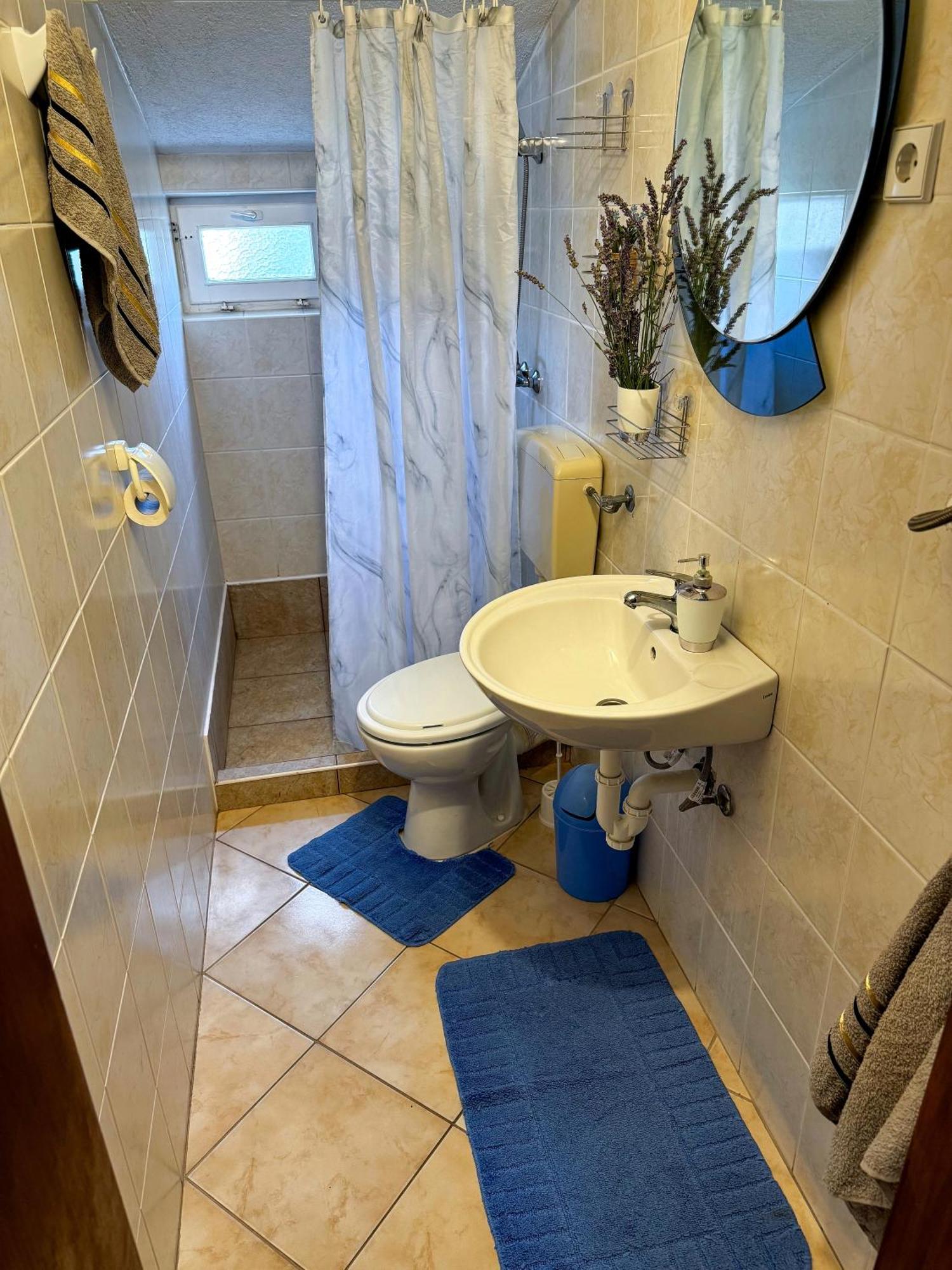 Apartmani Cvangic Vir Esterno foto