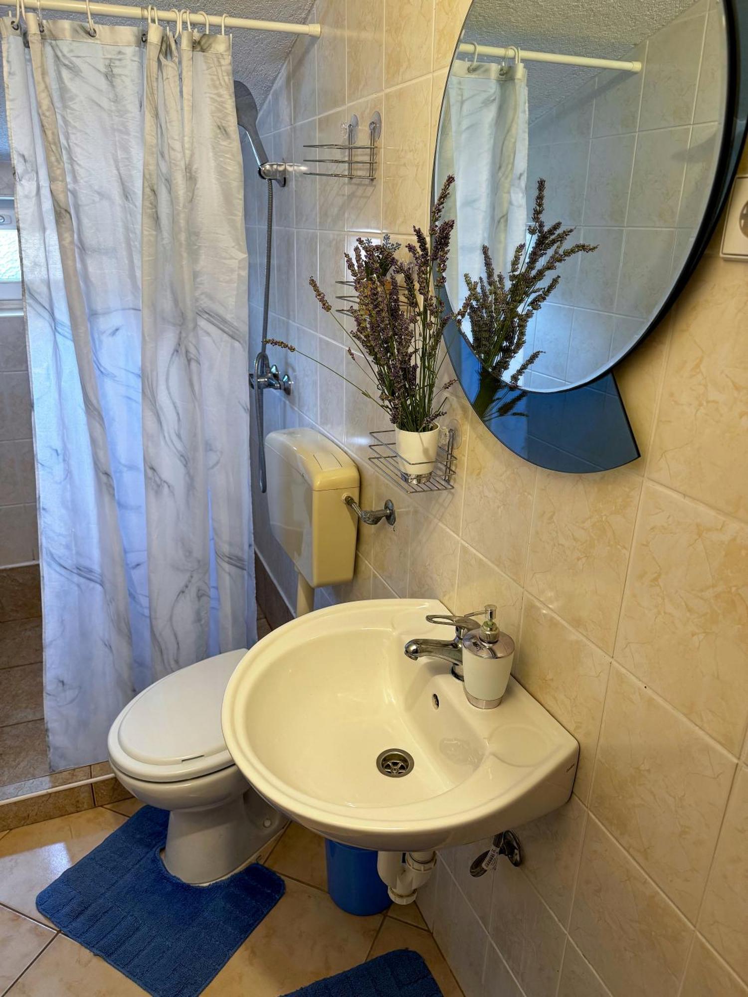 Apartmani Cvangic Vir Esterno foto